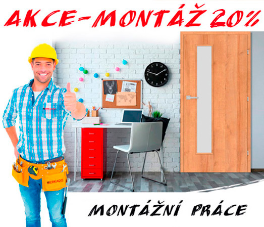 AKCE - MONTÁŽ ZA POLOVINU! AKCE - MONTÁŽ ZA POLOVINU!
