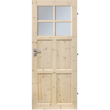 Dřevěné dveře Budapest 4S (Kvalita B)
