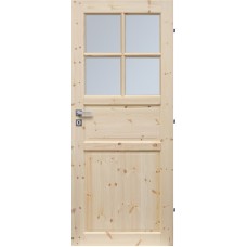 Dřevěné dveře Toronto 4S (Kvalita B)