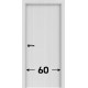 Interiérové dveře šířka 60 cm