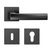 Klika Bolzano - Černá, rozeta 6 mm