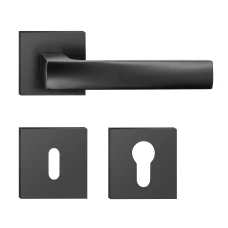 Klika Bolzano - Černá, rozeta 6 mm Klika Bolzano - Černá, rozeta 6 mm