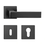 Klika HIT-HR - Černá, rozeta 6 mm