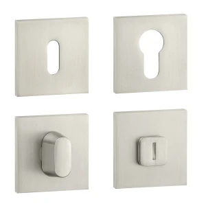 Klika Aura HR - Nikl mat, rozeta 6 mm