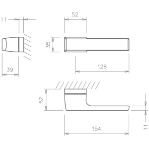 klika TI - MELODY - RT 3099RT - BS - Černá mat