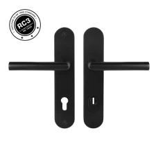 Bezpečnostní klika MPK - Securo A01 Plus - So M1 Favorit - Černá matná