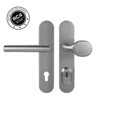 Bezpečnostní klika MPK - Securo S01 Plus - So M1 Favorit - Broušená nerez