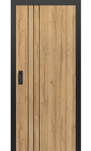 černé interiérové dveře Intersie řady STANDARD