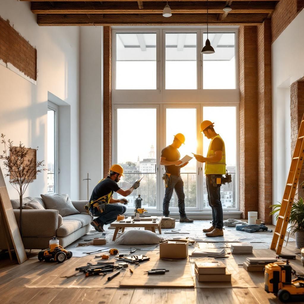 Rekonstrukce bytu krok za krokem: Průvodce pro moderní bydlen