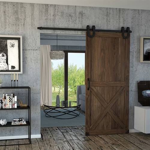 Vstupní dveře v industriálním stylu Loft